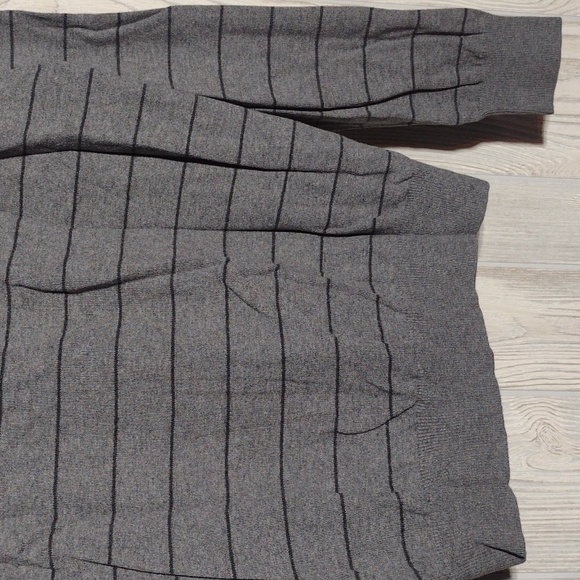 Grey & Black Striped Sweater - Picture 6 of 9